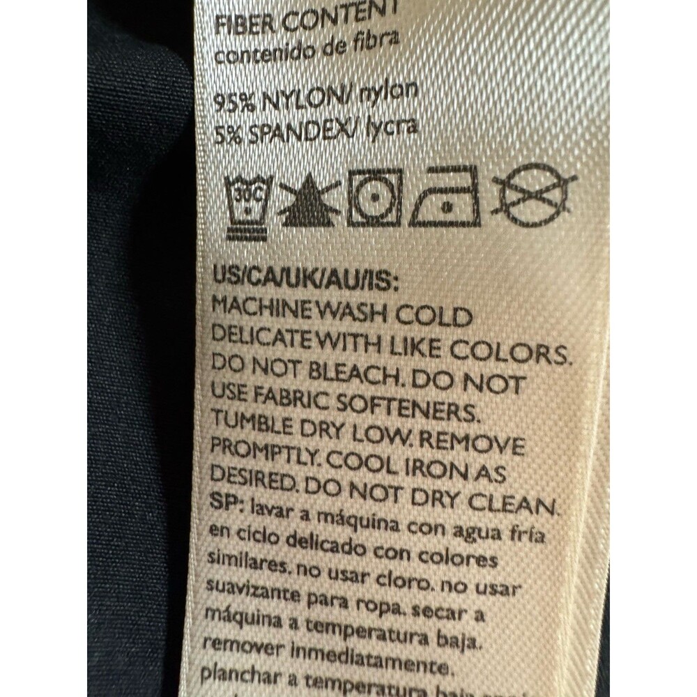 Eddie Bauer Pants Women's Size 14 Black Rainier Capri Hiking Trail Gorpcore EUC - Picture 7 of 8
